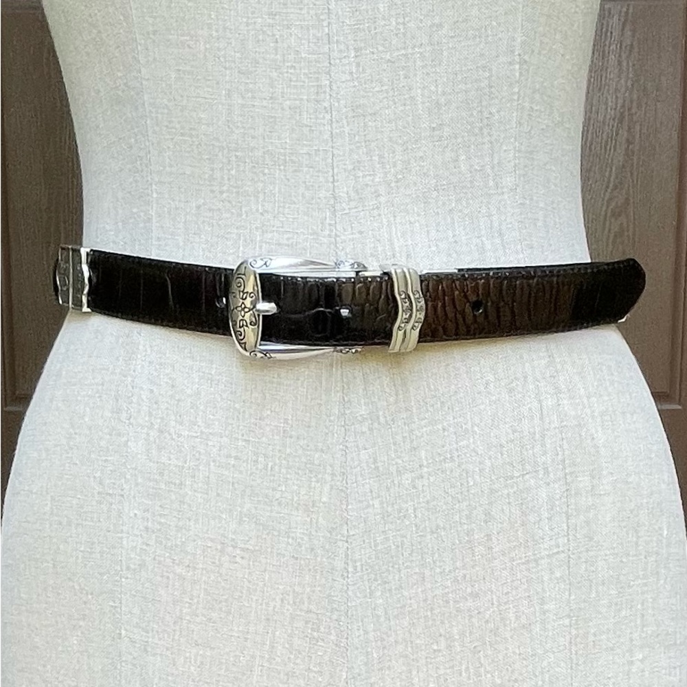 Brighton reversible leather belt
